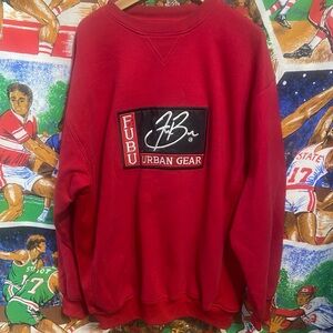 Vintage 90's FUBU SPORTSWEAR Crewneck Sweatshirt